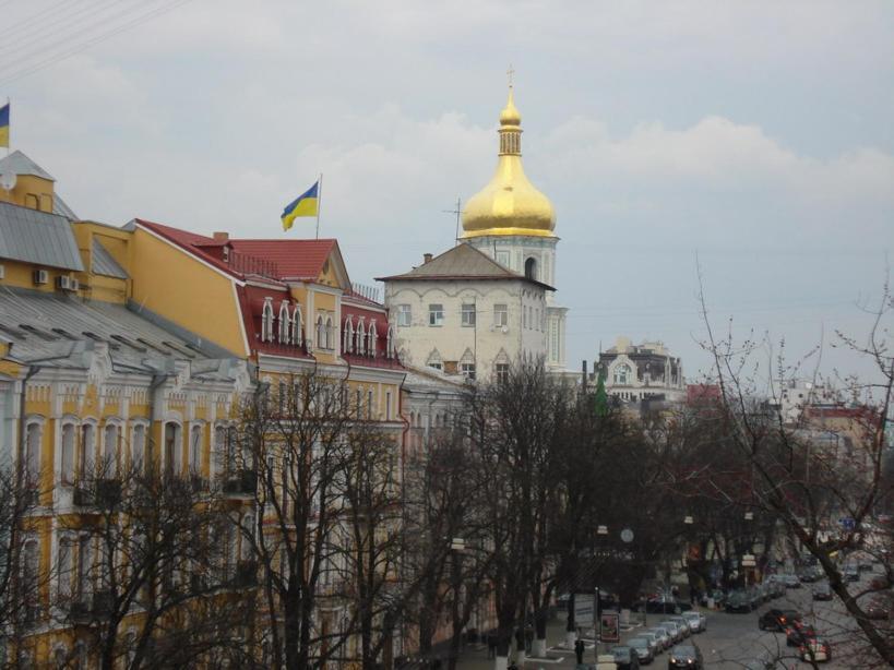 Отличная квартира рядом Золотыми воротами Київ Екстер'єр фото